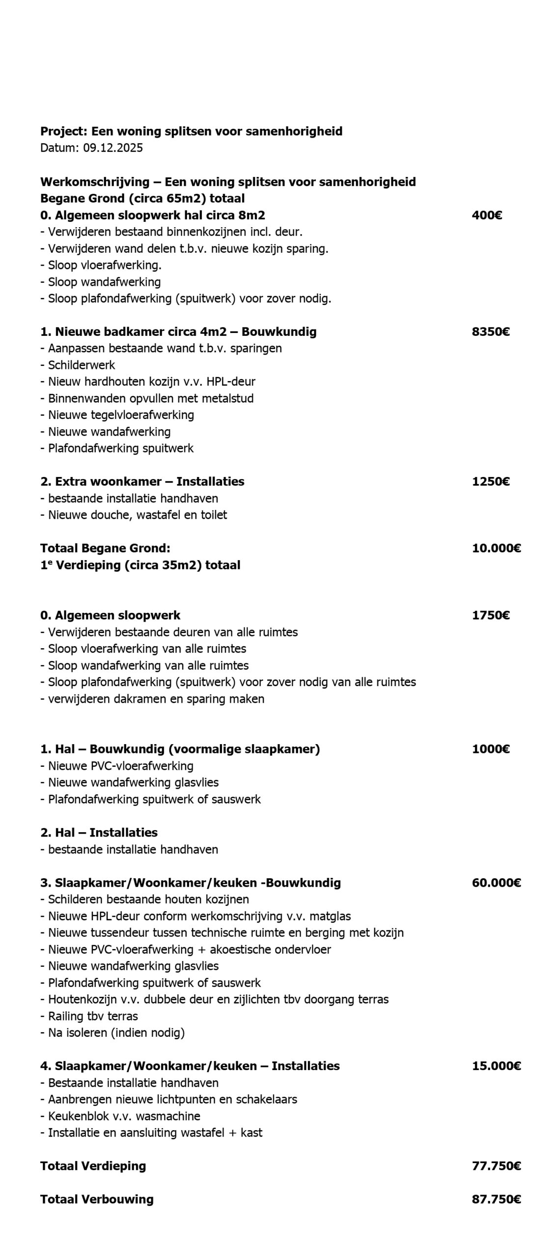 Project na afbeelding