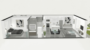 Rijtjeswoning optie 1