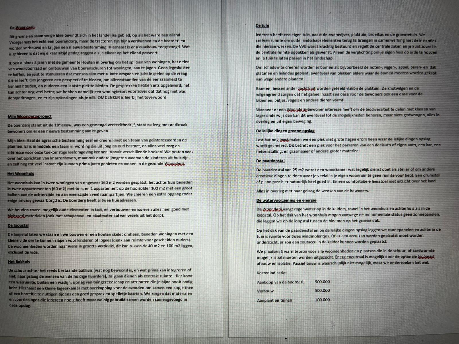 Project na afbeelding